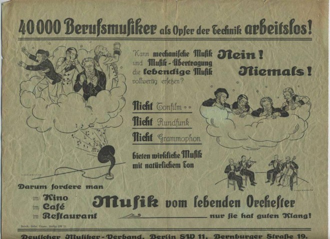 Berufsmusiker Arbeitslos