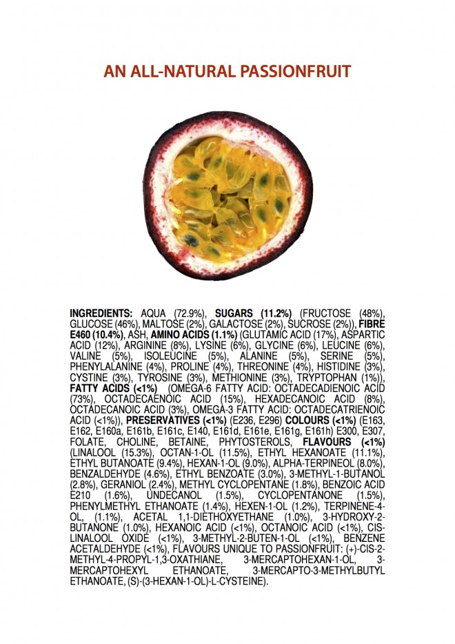 Inhalt Passionsfrucht