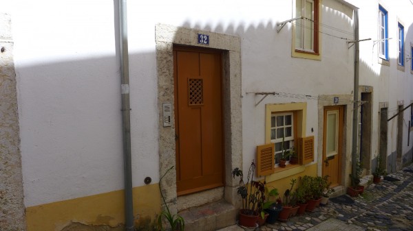 Irgend so ein Gässlein in Lissabon