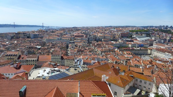 Lissabon von oben