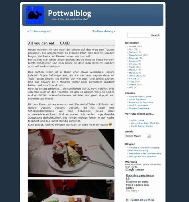 Pottwalblog Eigenhosting