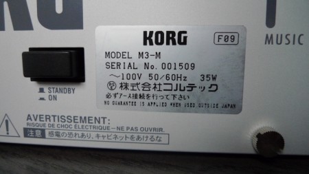 korg_m3_typenschild