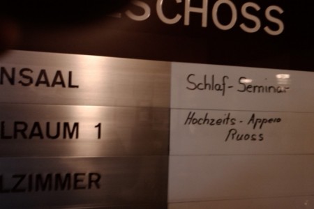 schlafseminar